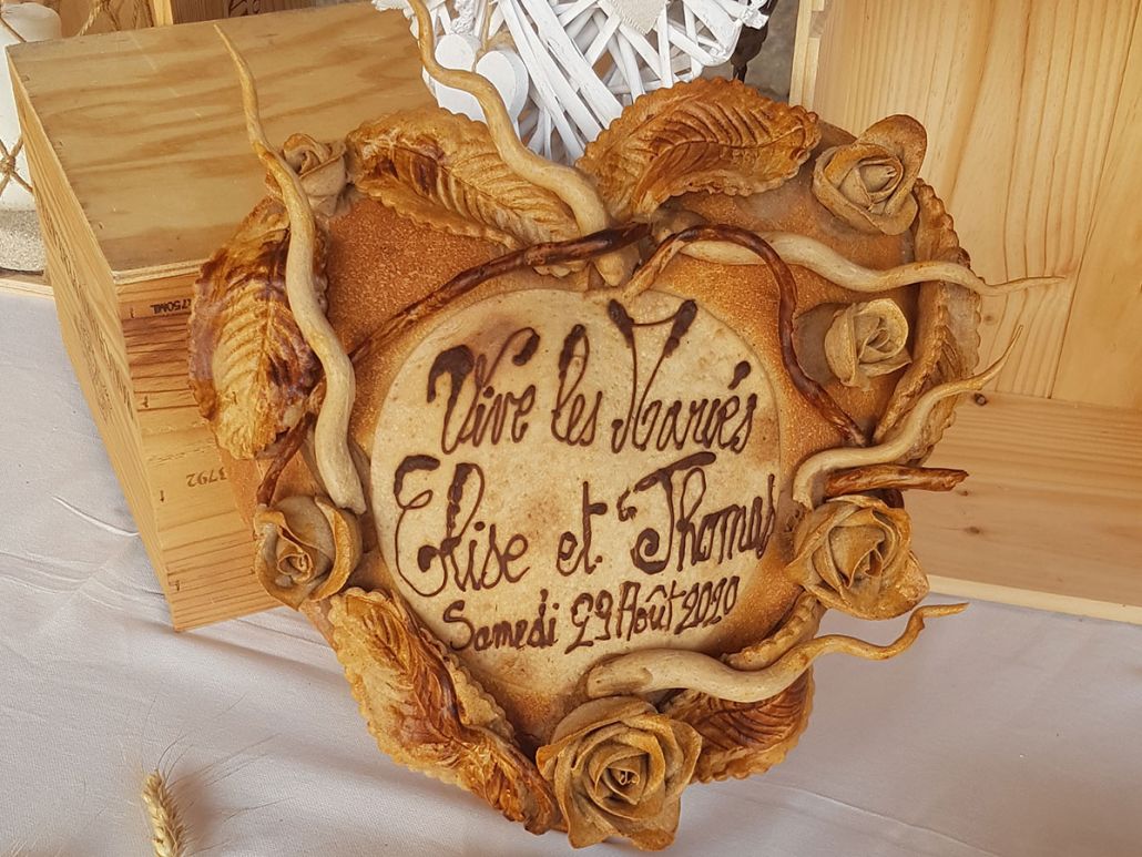 Service pour Mariage avec le Ginkgo
