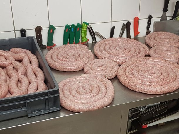 Charcuteries fraiches réalisées au Ginkgo