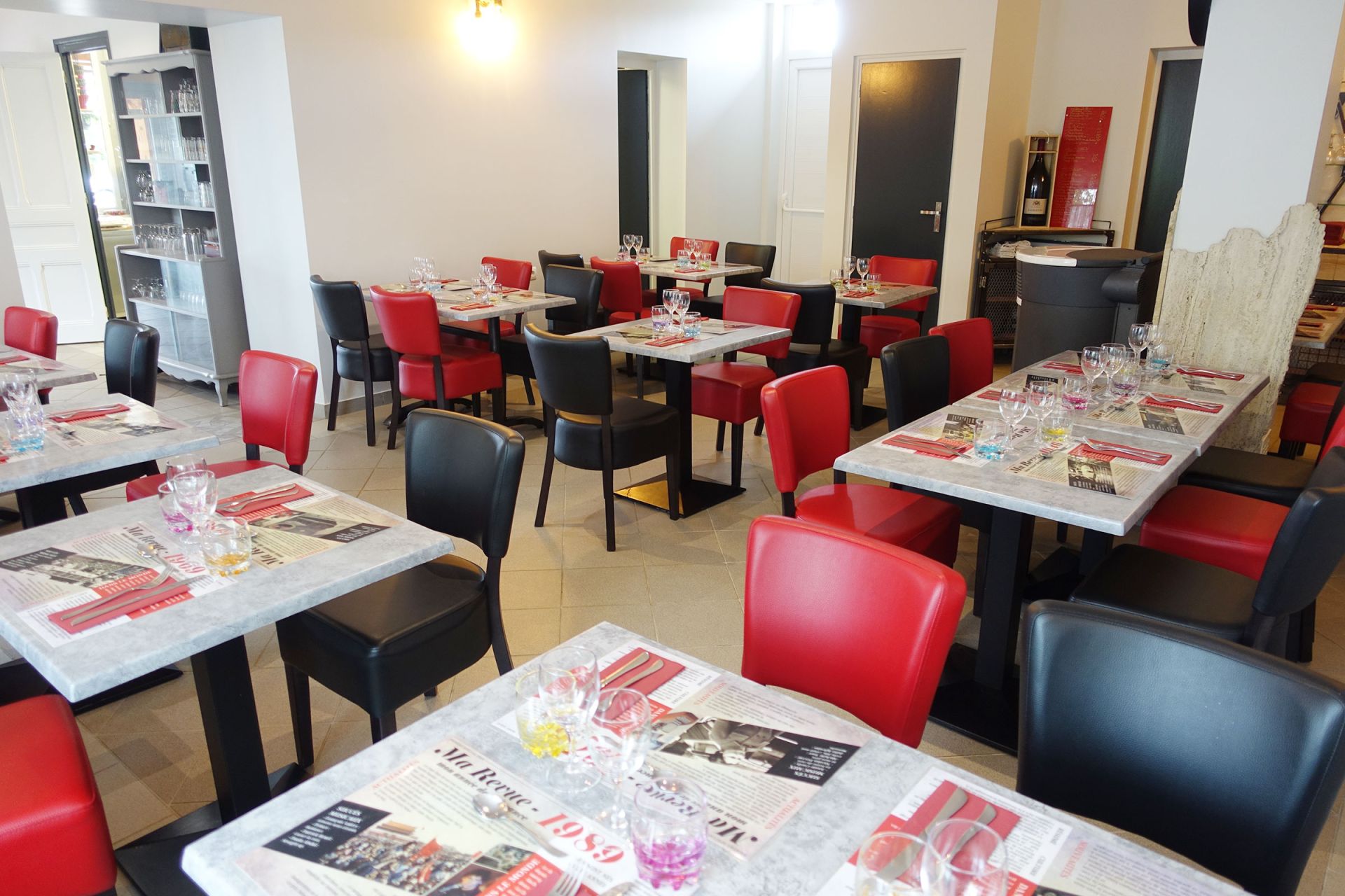 Salle de restaurant du Ginkgo