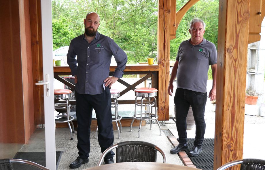 Philippe et Maxime de l'Auberge du Ginkgo
