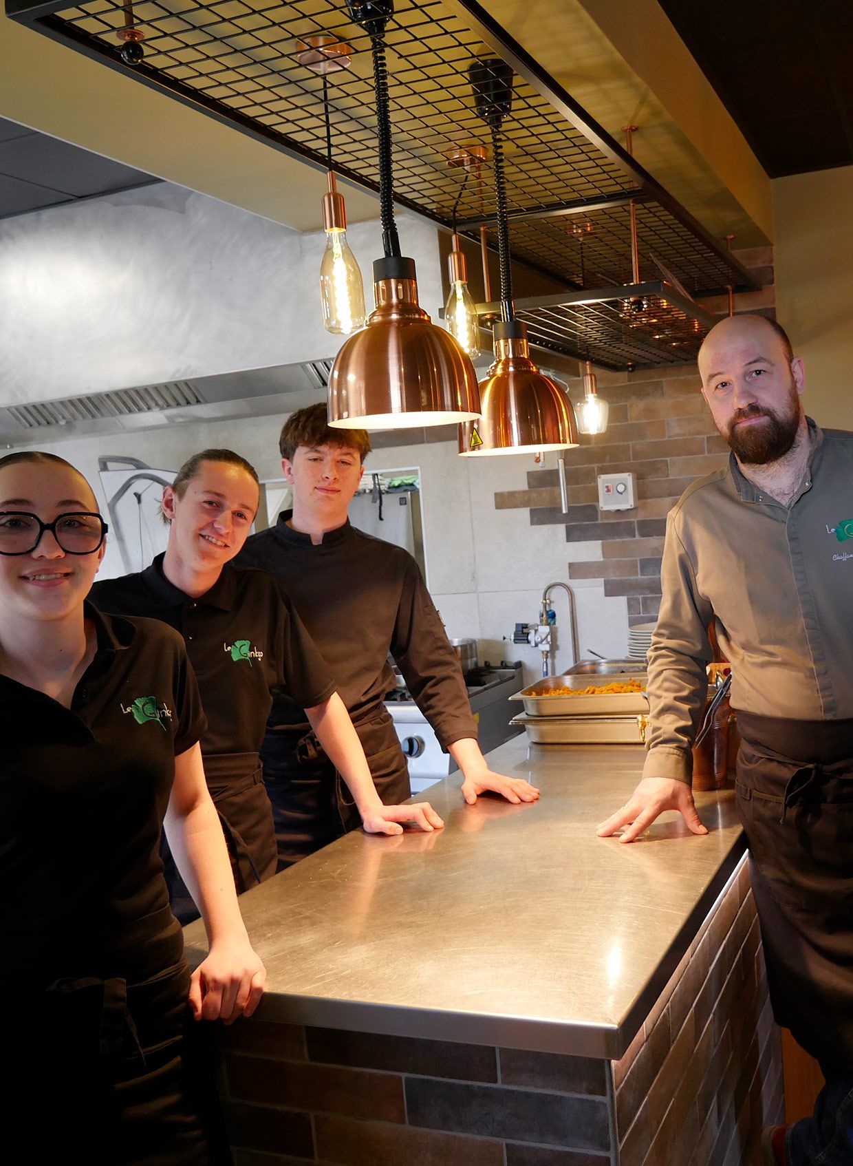 Salle de restaurant du Ginkgo