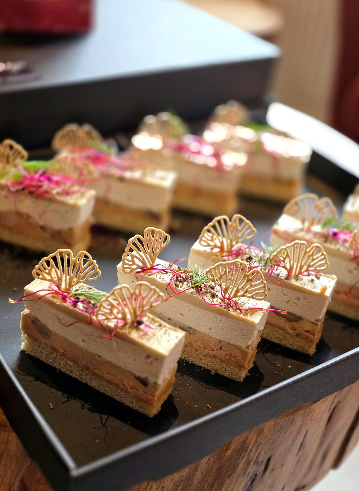 Bûches glacées au marron pour les fêtes par le Ginkgo