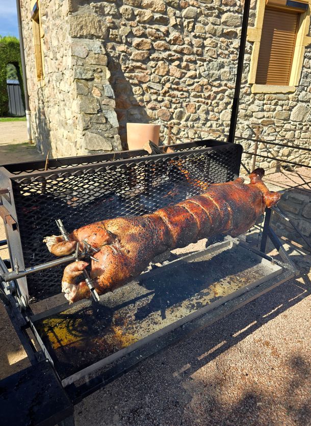 Cochon au tourne-broche par le Ginkgo