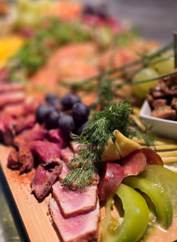 Cocktail dinatoire froid avec tataki de boeuf