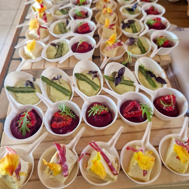 Entrées froides cocktail