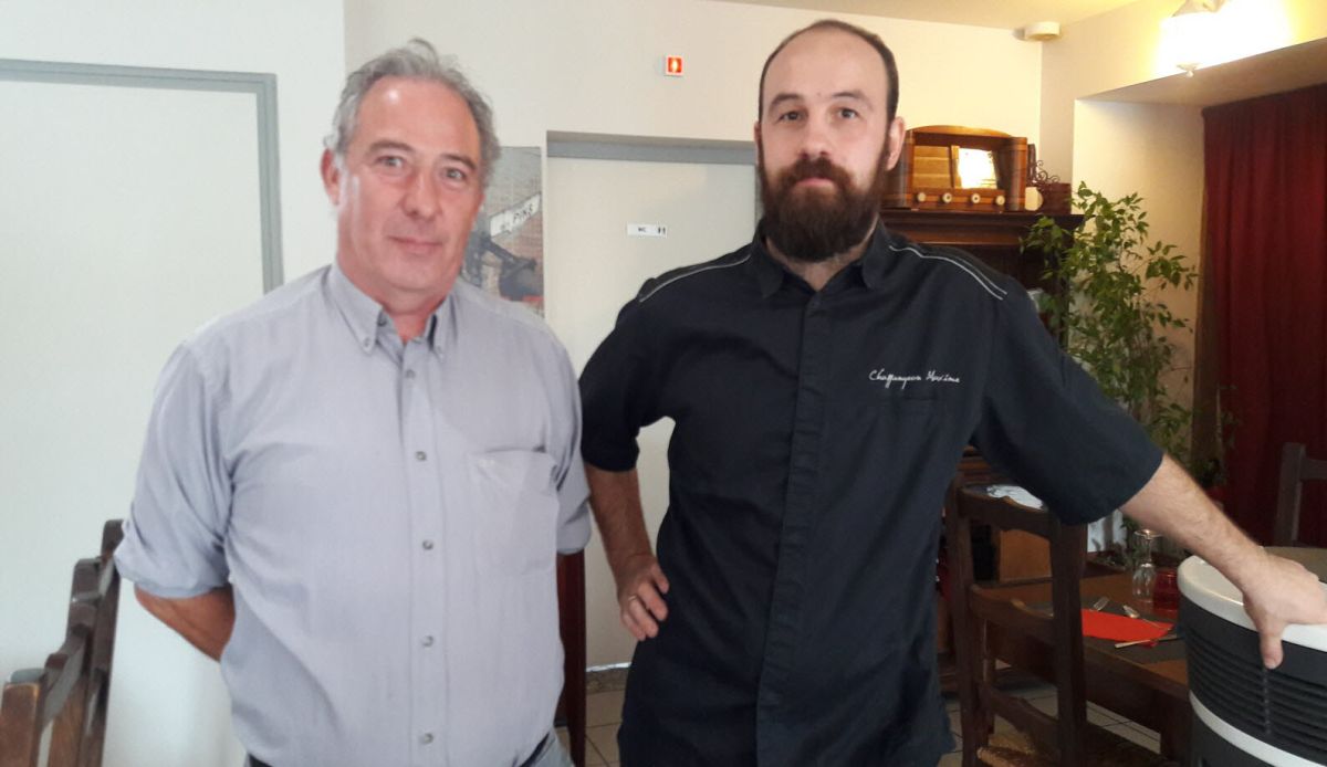 Philippe Galvin et Maxime Chaffangeon du Ginko en 2017